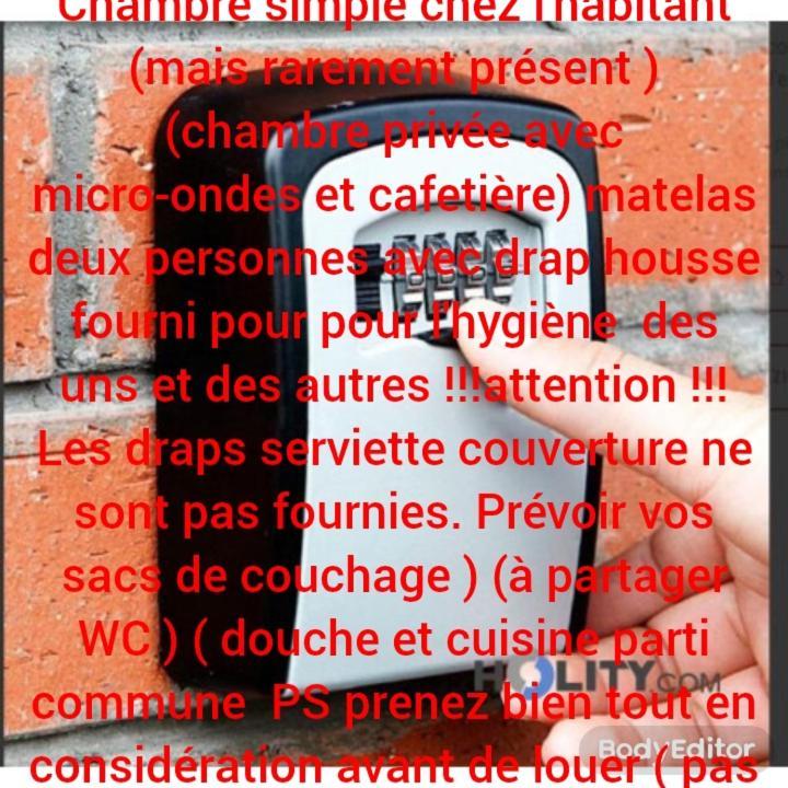 Séjour chez l'habitant A Petit Budget Pour Personne Simple *